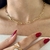 Imagem do COLAR ELOS P BANHADO A OURO 18K