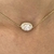 CHOKER ZIRCÔNIA ÚNICA BANHADA A OURO 18K - Kissa Acessórios