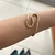 BRACELETE ONDAS BANHADO A OURO 18K na internet