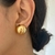 BRINCO ESFERA PEQUENO BANHADO A OURO 18K - Kissa Acessórios