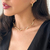 CHOKER ONDULADA BANHADA A OURO 18K - loja online