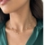 CHOKER CORRENTINHA PERÓLAS BANHADA A OURO 18K - loja online