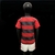 Kit Flamengo I 23/24 Torcedor Adidas Infantil - Vermelho e Preto - comprar online
