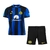 Kit Infantil Inter de Milão Home 23/24 sn° Torcedor - Azul e Preto