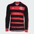 Camisa Flamengo Manga Longa Home 24/25
