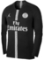 Camisa Black Air Jordan Psg Retrô Manga Longa - 2018- Preta