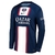 Camisa Paris Saint Germain (PSG) Home 22/23 Manga Longa Torcedor Nike Masculina - Azul Marinho