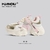 HUANQIU Platform Sneakers for women - Bio cattaleya skin