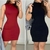 vestido gola alta na internet