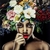 Quadro Pretty Flower Woman - Kare Design