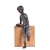 Escultura Menino No Muro