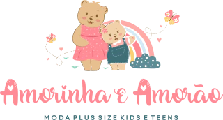 Amorinha e Amorao Moda Plus Size kids e Teens