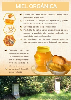 Miel Organica de rastoropsha