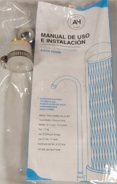 PURIFICADOR SOBRE MESADA CRYSTAL en internet
