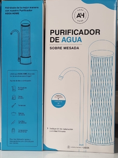 PURIFICADOR SOBRE MESADA CRYSTAL