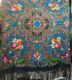 Chalinas de Lana con terminaciones de Seda. IMPORTADAS - comprar online