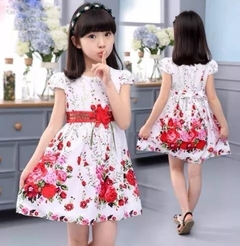Vestidos Para La Princesa Con Estampado Floral en internet