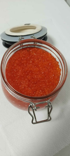 Caviar rojo natural de salmon en internet