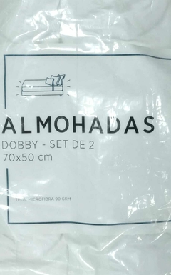 Almohadas Dobby Set de 2 unid. 70 x 50 cm - comprar online