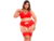 Conjunto de Lingerie Cinta Liga Plus Size