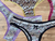 Tanga Feminina Algodão Egípcio - Estampada Com Viés Colorido na internet