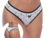 Tanga Feminina Algodão Egípcio - Estampada Com Viés Colorido