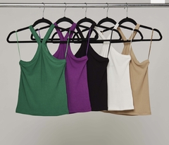 Blusa decote cavado - Minise