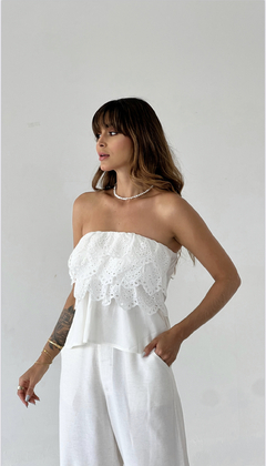 Blusa sem alça