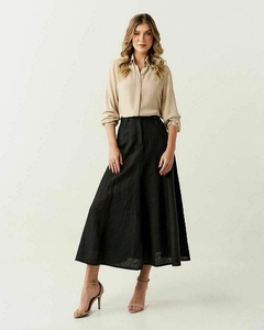 Camisa crepe seda