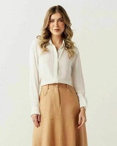 Camisa crepe seda