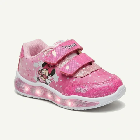 Zapatilla con luces Minnie Mouse Footy (23-25)