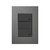 Combo Punto Doble Simple Jeluz - Platinum - Gris / Negro