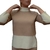 CONJUNTO FEMININO DUBAI BI COLOR - comprar online