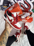 TENIS NIKE DUNK LOW JORDAN - VERMELHO na internet