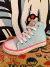 TENIS ALL STAR BOTA INFANTIL COR: AZUL BEBE E ROSA na internet