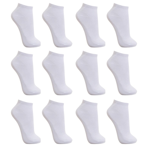 Kit 3 Pares Meia Soquete Unissex Masculino Feminino