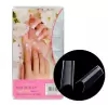 Tips Unhas Transparente Natural Curvatura - Com 100 Unid