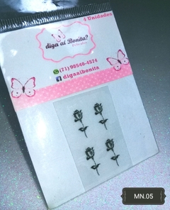 Película De Unha Rosa Negra MN05 - 4un