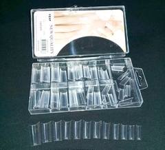Tips Unhas Transparente Natural Curvatura - Com 100 Unid - comprar online