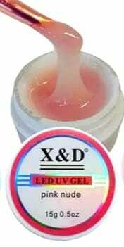 Gel X&D Pink Nude 15g Original Para Alongamento Unhas Gel - Diga aí Bonita? | Películas e Adesivos para Unhas, Produtos de Beleza