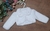 Bolero infantil rosa pelinho pele branco off white bebe - comprar online