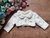 Bolero infantil rosa pelinho pele branco off white bebe na internet