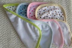 Set Pintitas (6 baberos + 6 bajitas)