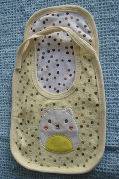 Set Pintitas (6 baberos + 6 bajitas) - July baby