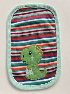 Babita Rayada Bordada (pack por 6) - July baby