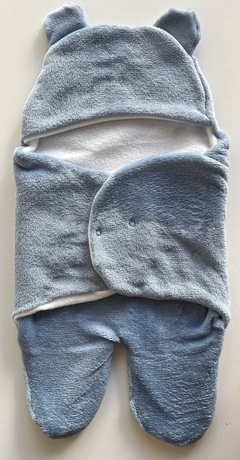 Porta Enfant de Polar Soft "Patitas" - July baby