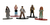 5x Miniaturas Raras - Harry Potter+sirius Black Metalfrings
