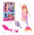Boneca Da Barbie Fantasy Sereia Color Change Rosa Mattel na internet