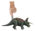 Boneco Dinossauro Com Som Triceratops Jurassic World Hdx34 - Poder Brinquedos Colecionáveis | Barbie | Hot Wheels | Hasbro | Sunny | Lego