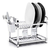 Escorredor De Louça Inox 16 Pratos Não Enferruja Max Inox - comprar online